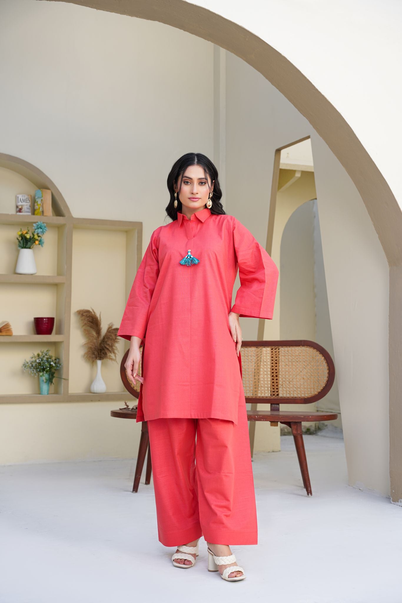 Coral 2 Piece Co-Ord Set