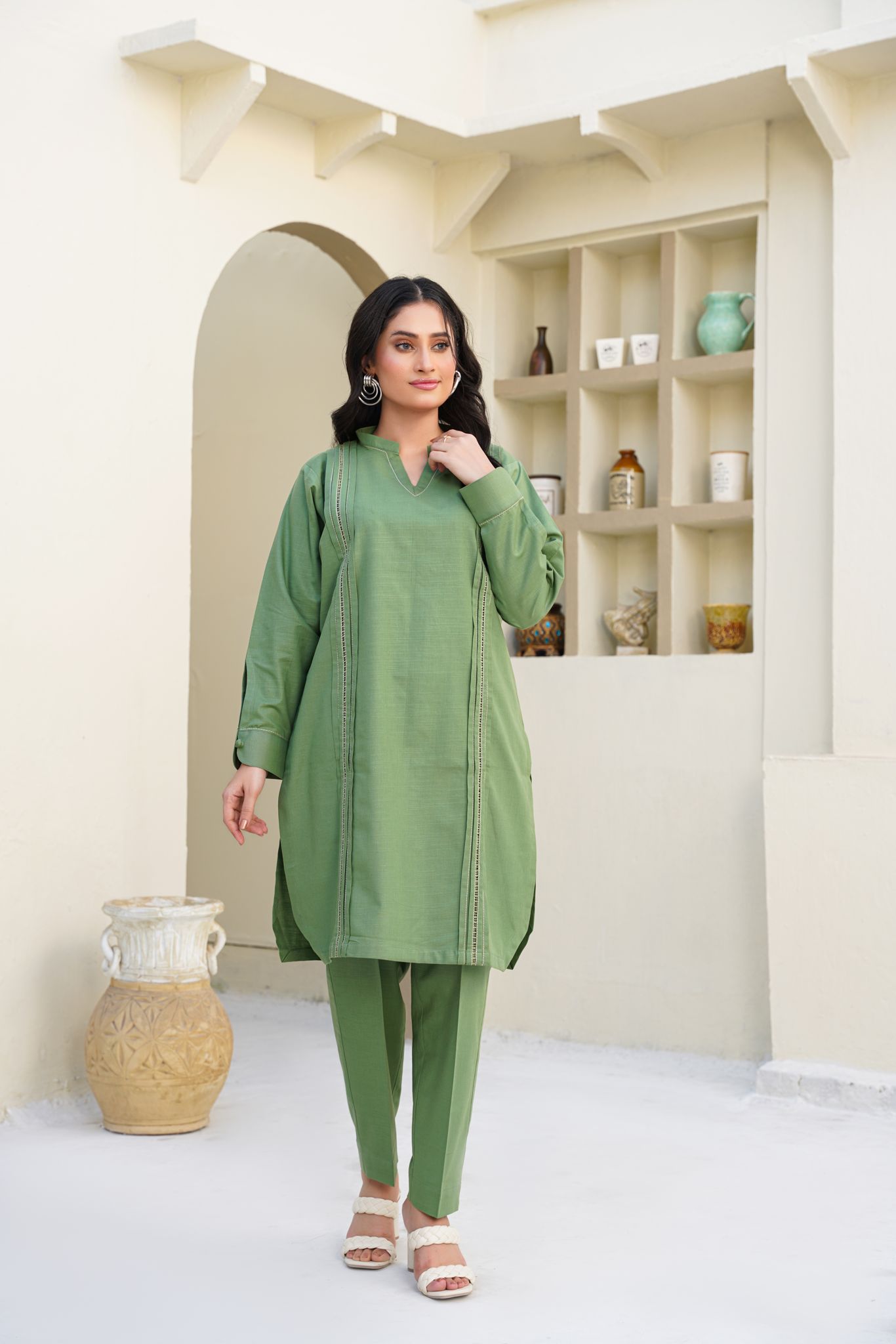 Sage 2 Piece Co-Ord Set