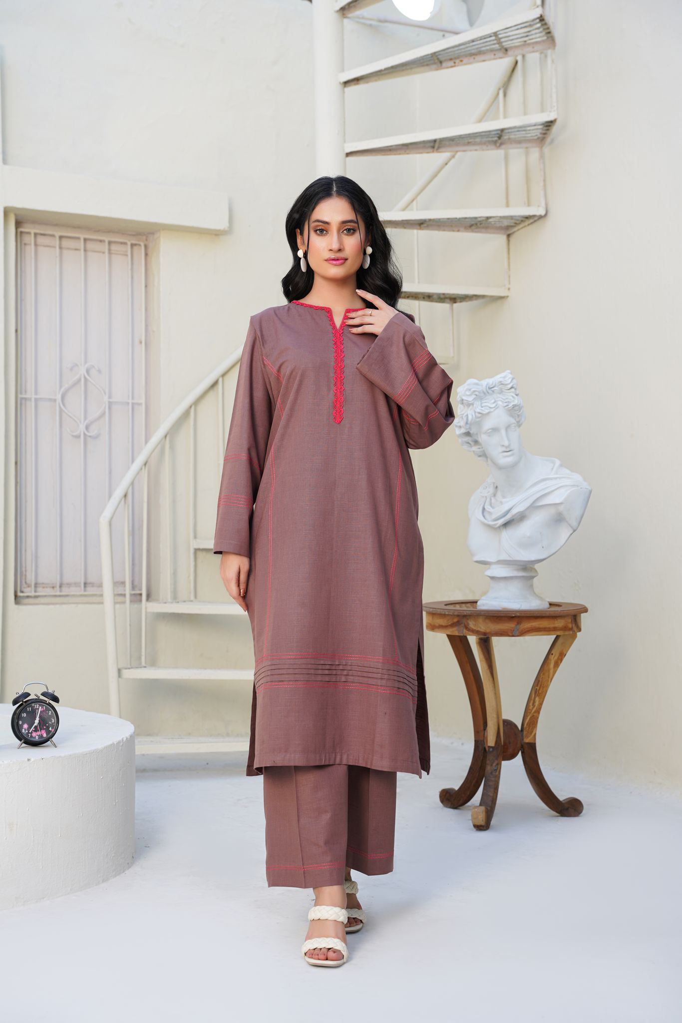 Taupe 2 Piece Co-Ord Set