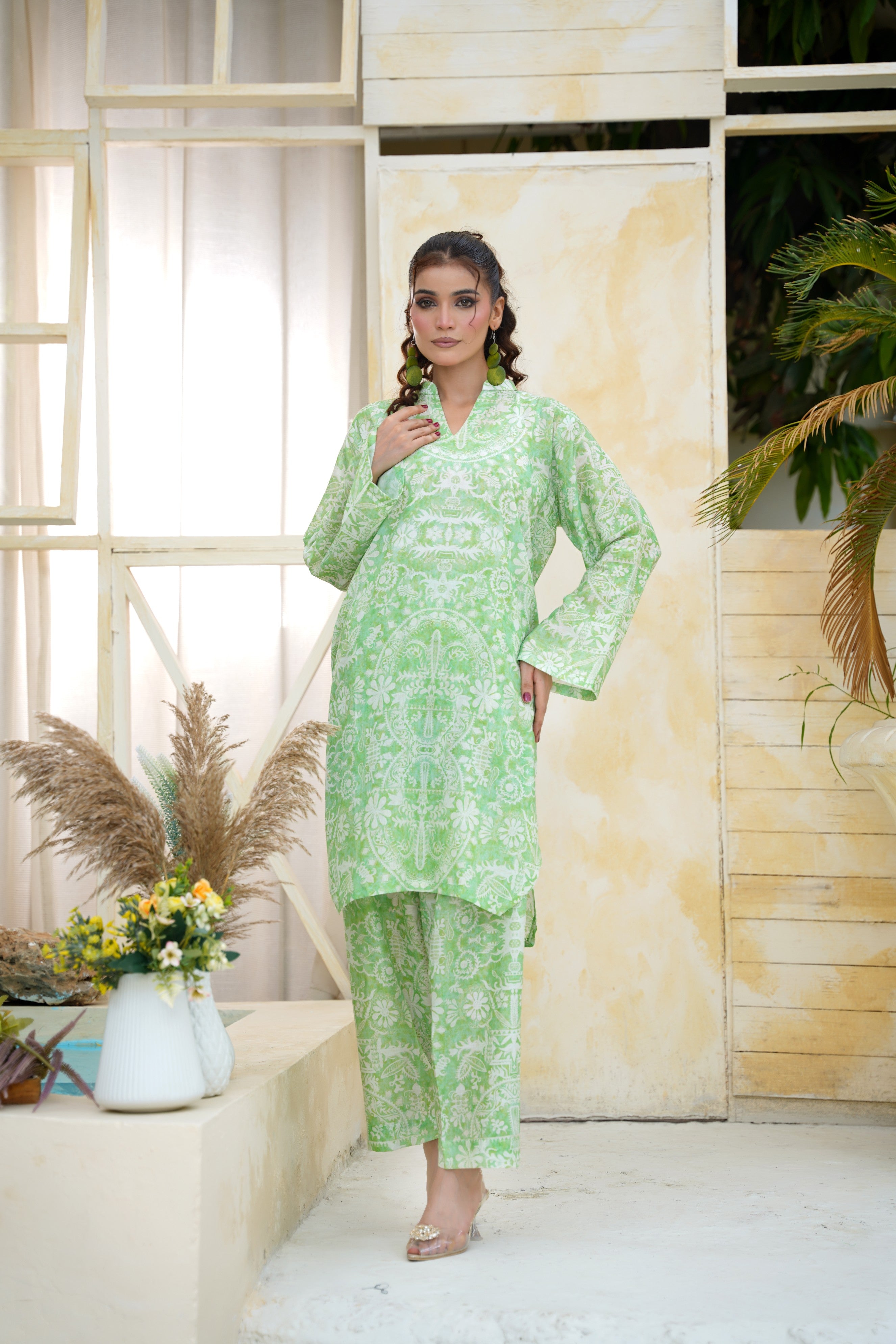 Mint Royale Lawn Co Ord