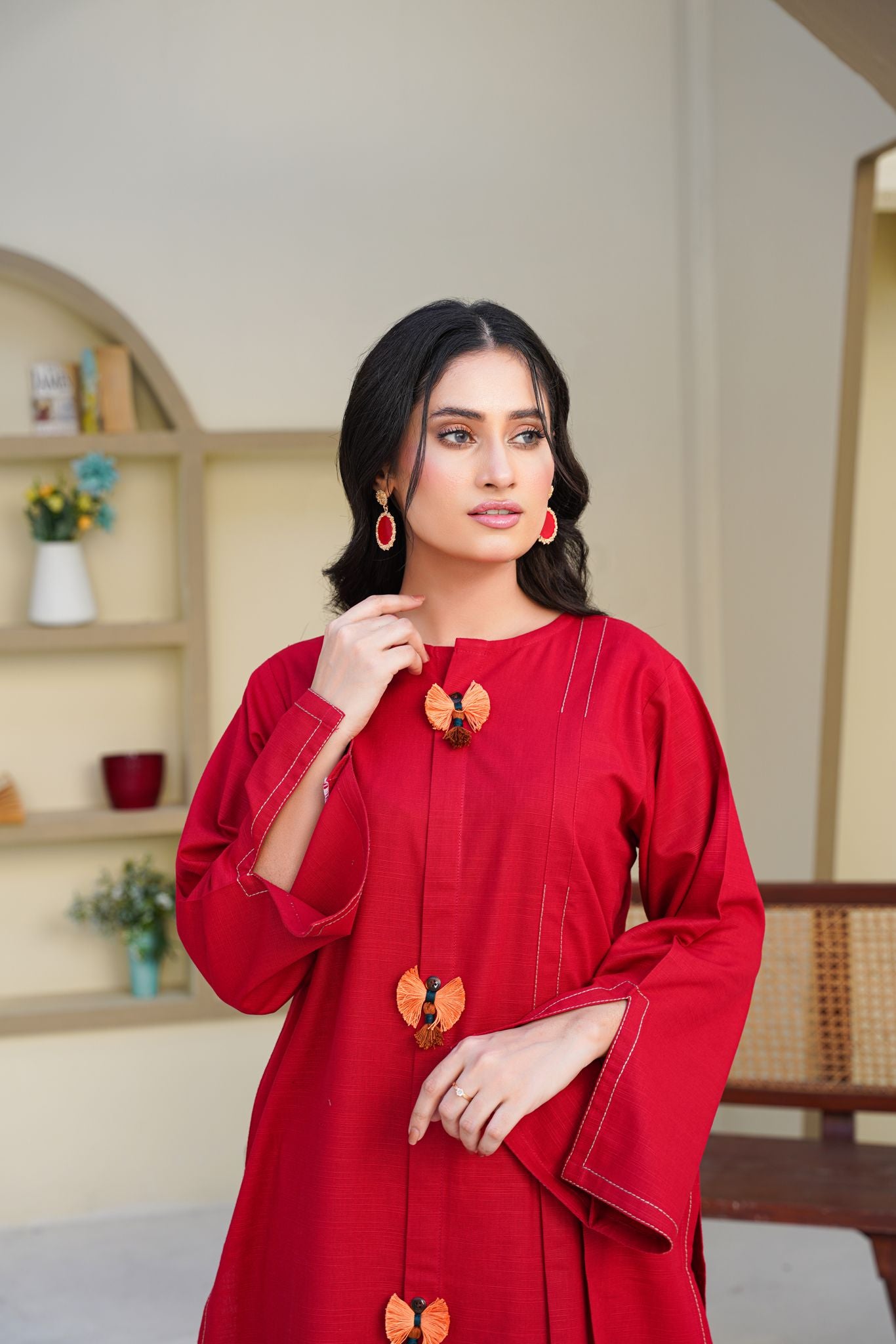 Crimson 2 Piece Co-Ord Set