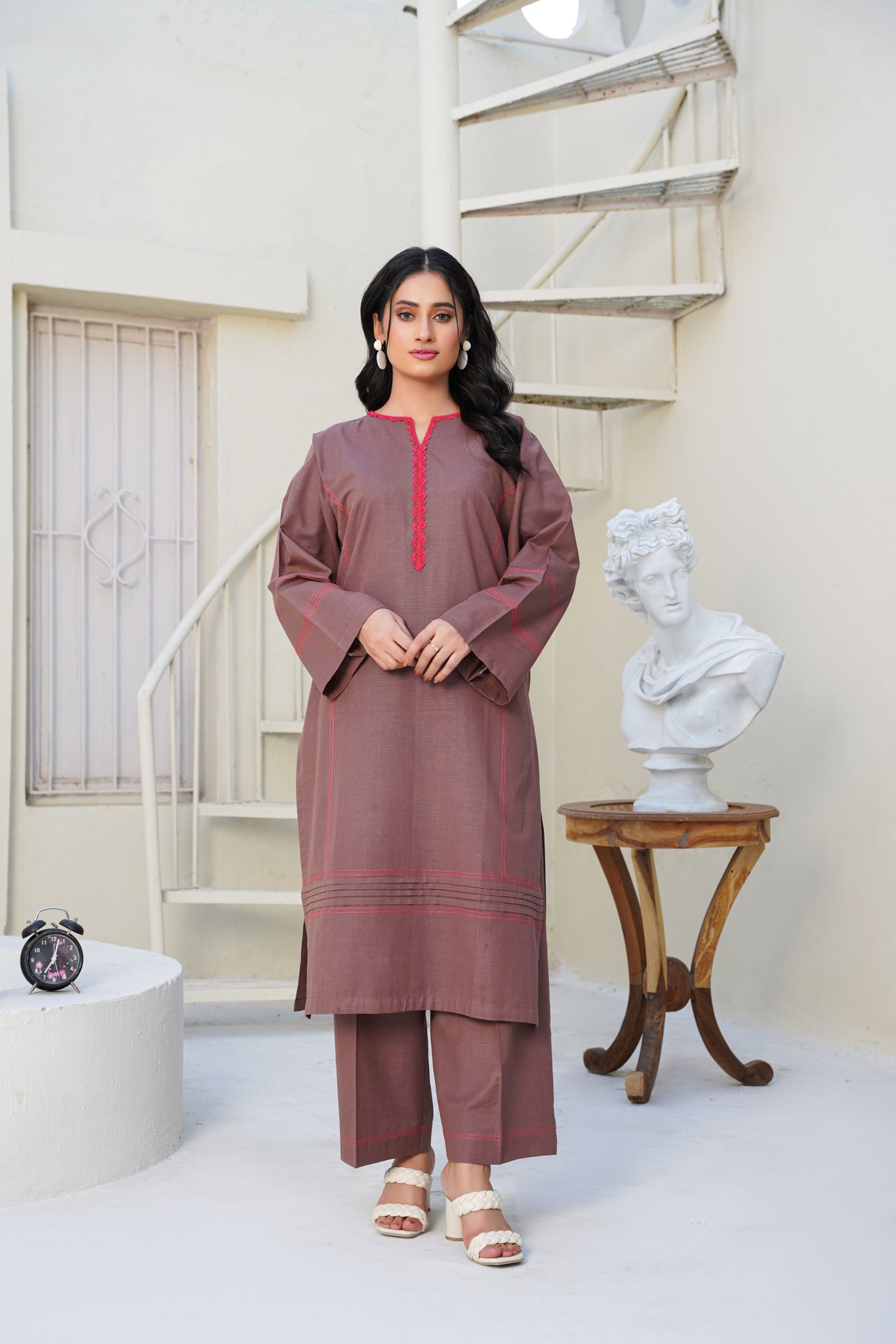 Taupe 2 Piece Co-Ord Set