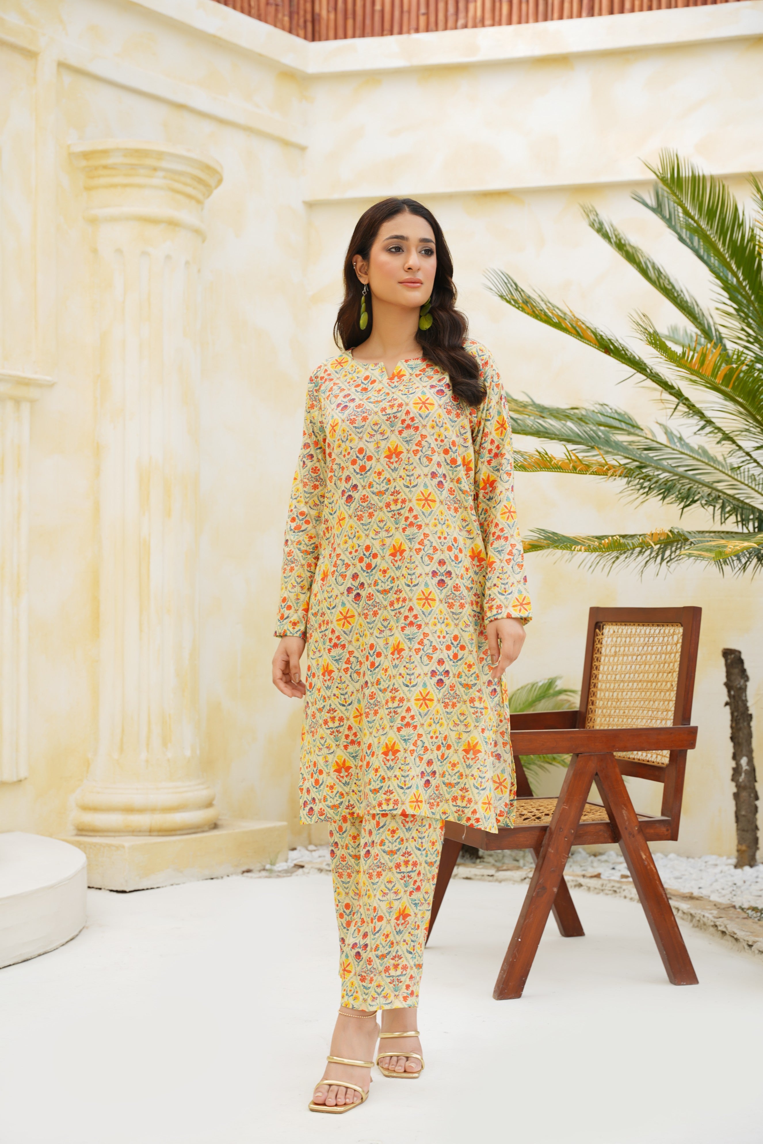 Citrus Bloom Lawn Co Ord